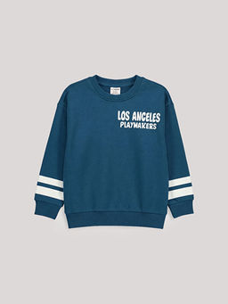 Los Angeles Bask?l? Erkek ?ocuk Sweatshirt
