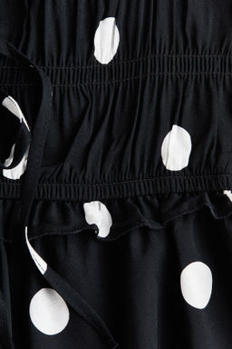 Top fruncido con lazadas - H&m фото 6