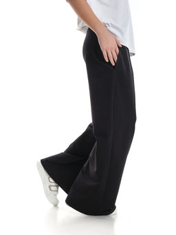 Брюки для девочки со строчкой черные школьные штаны с карманами 22-1564 черный - Mini maxi фото 9