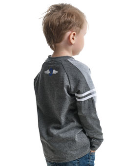 Лонгслив с принтом UD 4125 графит - Mini maxi фото 8