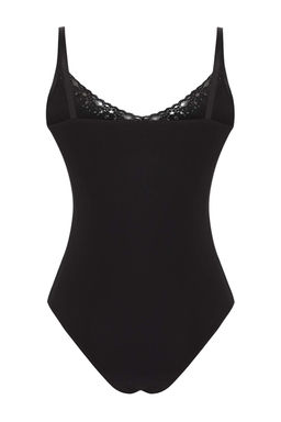 Trendyolmilla Siyah Duz V Yaka Kolsuz Orme Sandy Body TPRSS25BD00016 фото 7