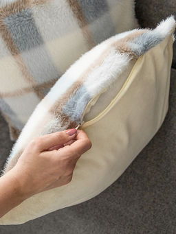 Наволочки декоративные 45х45 бежевый - Denastia фото 3