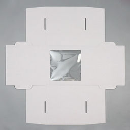 Цена за 5 шт. Коробка для торта с окном, кондитерская упаковка «Белая» 29 х 29 х 30 см