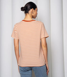 Футболка #КТ8355, терракотовый