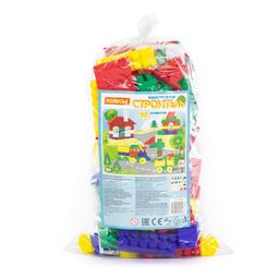 Конструктор Строитель (Средний, 95 элементов) (в мешке)