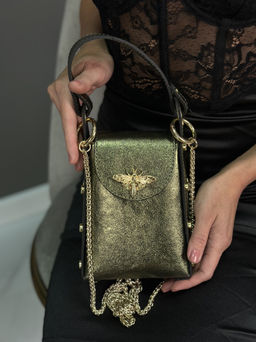 Сумка женская из телячьей кожи