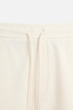 TEXTURED JOGGER BERMUDA SHORTS - Zara фото 8