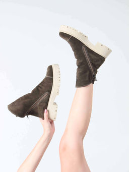 Ботинки 233.2094be. хаки/Байка