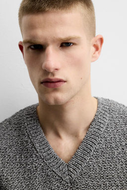 RELAXED FIT KNIT WAISTCOAT - Zara фото 6