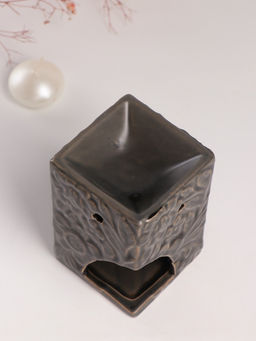 Аромалампа для эфирных масел Цветочный букет, керамика, т. оливковая, 7.7?7.7?12 см - Simaland фото 7