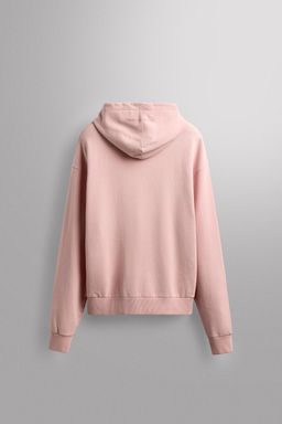 EMBROIDERED HOODIE SWEATSHIRT - Zara фото 9