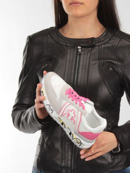 05-6026-102 WHITE Кроссовки женские (искусственные материалы) - No name фото 2