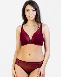 -20% Бюстгальтер Valeria 010130-1 бургундское вино  фото 2