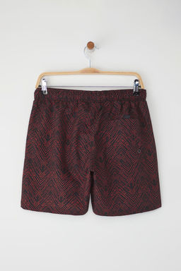 TRENDYOL MAN Siyah-Turuncu Standart Boy Geometrik Mayo Deniz Sortu TMNSS22DS0011 - Trendyolmilla фото 9