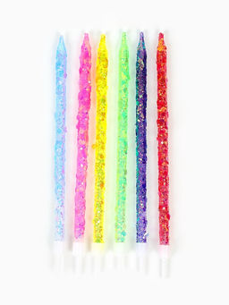 Цена за 2 шт. Свечи для торта «Сияние», набор 6 штук