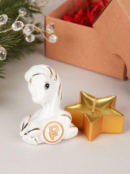 Подарочный набор Новогодний № 1 / Символ года+свечка - Галеонтрейд фото 2