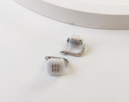 Серьги с керамикой