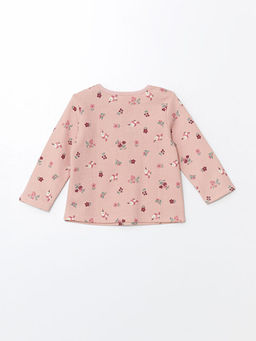 Bisiklet Yaka Bask?l? K?z Bebek Pijama Tak?m - Waikiki фото 3