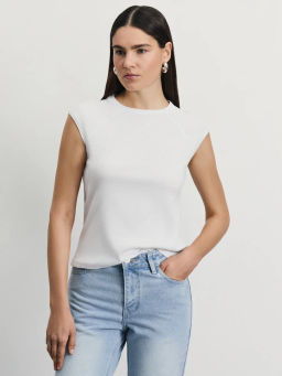 Футболка из хлопка с рукавом реглан / Zarina