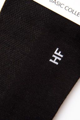 Цена за 6 шт. Короткие носки верх сетка Happy Fox  фото 3