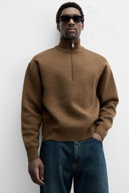 QUARTER ZIP JUMPER - Zara фото 13