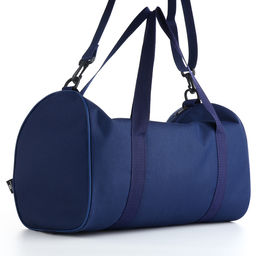 Сумка спортивная на молнии TEXTURA, с подкладкой, длинный ремень, маленький размер, с принтом, синяя