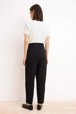 Siyah Havuc Kal?p Orme Pantolon TWOAW26PL00017