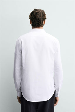 REGULAR FIT TEXTURED SHIRT - Zara фото 3