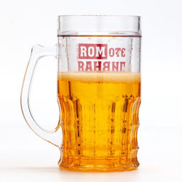 Кружка пивная охлаждающая «Моя пивная кружка», 420 мл, пластик