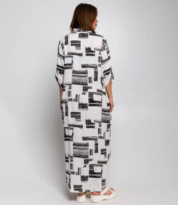 Платье #БШ2509, белый