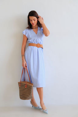 Martichelli Платье нежно-голубое