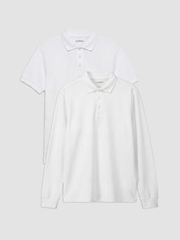 Polo Yaka K?z ?ocuk 2li Pike Ti??rt