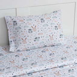 Постельное бельё LoveLife 1.5 сп Лужайка 147х210,150х215,50х70 -1 шт,100% хлопок, бязь 120 г/м2  фото 2