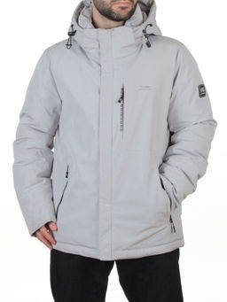 D6313 LT. GRAY Куртка мужская зимняя (200 гр. холлофайбер)