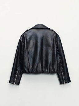 Куртка-косуха из искусственной кожи / Zarina