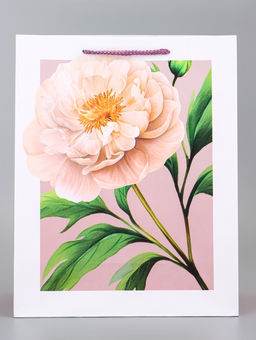 Цена за 2 шт. Пакет подарочный ламинированный вертикальный Цветочное вдохновение, 26?12?32 см