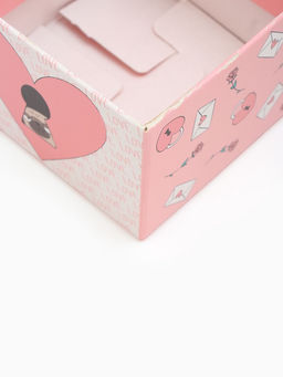 Цена за 2 шт. Коробка With love 12х12х8,5 см Б/К 270 гм/2