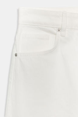 JEANS TRF EXTRA WIDE LEG TIRO ALTO / Blanco roto - Zara фото 9