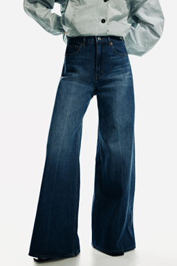 Super Wide High Waist Jeans - H&m фото 6