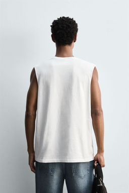 LIGHTWEIGHT TANK T-SHIRT - Zara фото 3