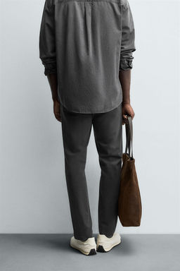 SKINNY FIT CHINO TROUSERS - Zara фото 2