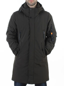 D6211 DK. GREEN Куртка мужская зимняя (200 гр. холлофайбер)
