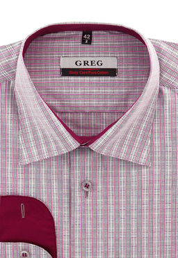 Сорочка мужская длинный рукав GREG 375/311/580/Z/1