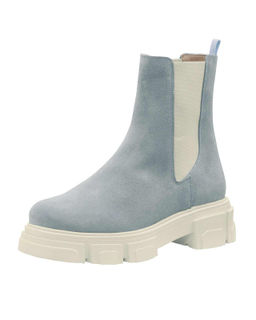 Полусапожки, голубые