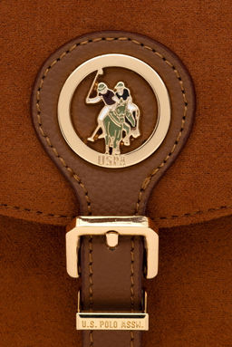 Женская сумка верблюжьего цвета - U.s. polo assn фото 6