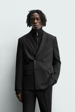COMFORT DOUBLE-BREASTED BLAZER SUIT - Zara фото 2