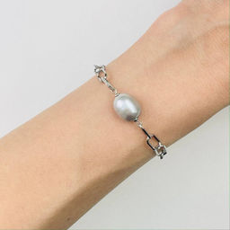 Браслет на цепочке с Жемчугом