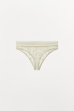 LACE BOXER BRIEFS - Zara фото 3