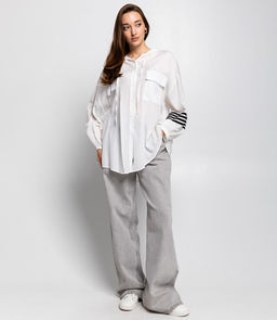 Рубашка #КТ22318, белый - Dommod фото 4