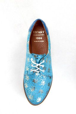 Туфли полуботинки EDART 103.man w.blue2  фото 4